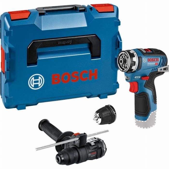 Bosch Professional GSR 12V-35 FC + GFA 12-H + GFA 12-B + L-BOXX drill-screwdriver - 06019H300B