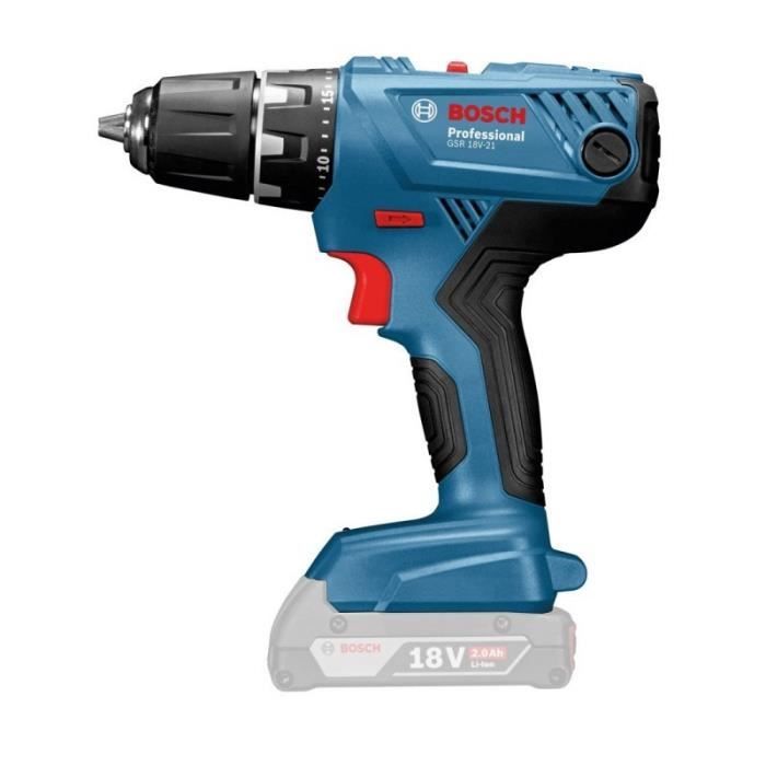 Bosch Professional GSB 18V-21+ 82 acc Pick&Click impact drill-screwdriver - 06019H110C