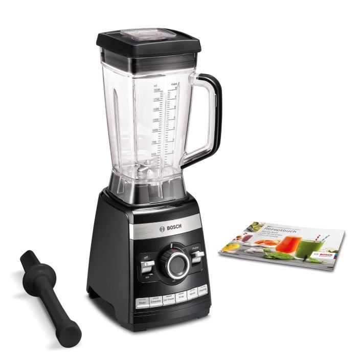 Bosch MMBH6P6B Vita Boost Blender - Black/stainless steel