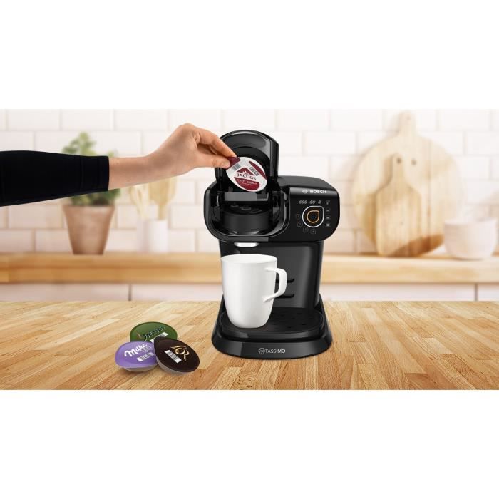 Multi -Bissons coffee machine - Bosch Tassimo Tas6502 - Black