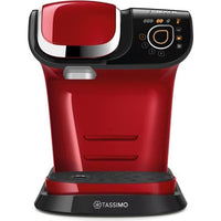 Tassimo Bosch Tas6503 - Red - Multi -Boissons - Water Tank 1.3L - Automatic stop