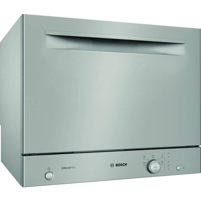 BOSH SKS51E38EU Compact freestanding dishwasher - 6 place settings - 49 dB - A + - 55cm - Stainless steel - EcoSilence Drive motor