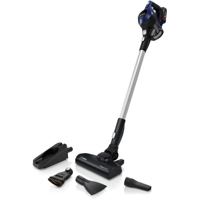 BOSCH BBS611MAT - Cordless multifunction stick vacuum cleaner - Unlimited I 6 series - Integrated hand vacuum cleaner - 2 speeds - Blue