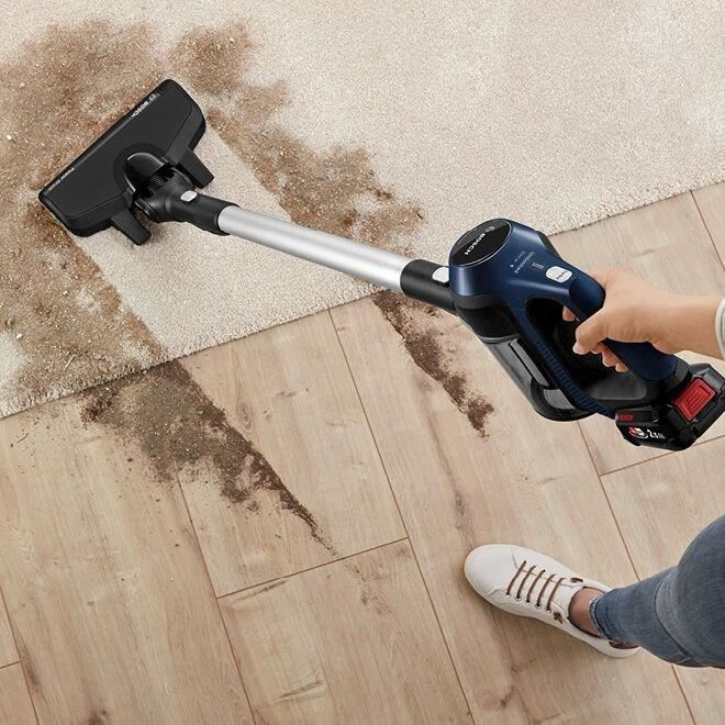 BOSCH BBS611MAT - Cordless multifunction stick vacuum cleaner - Unlimited I 6 series - Integrated hand vacuum cleaner - 2 speeds - Blue