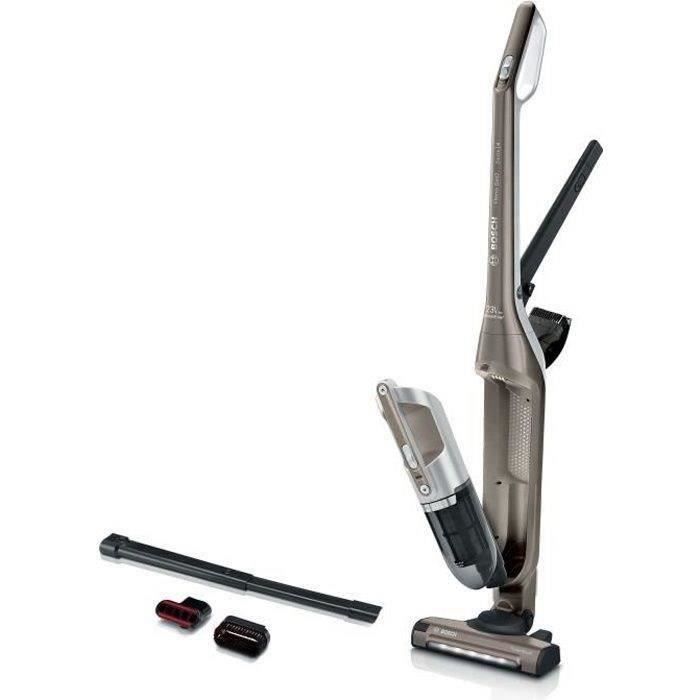 Bosch bbh3all23 Wireless broom vacuum cleaner 2en1 and flexxo multifunction - 2 speeds - 23v - 50 minutes of autonomy - metallic champagne