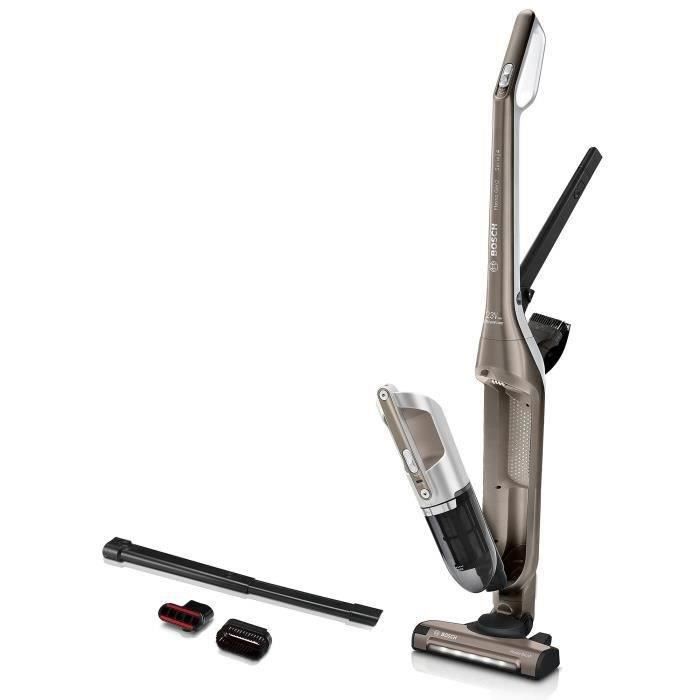 Bosch bbh3all23 Wireless broom vacuum cleaner 2en1 and flexxo multifunction - 2 speeds - 23v - 50 minutes of autonomy - metallic champagne