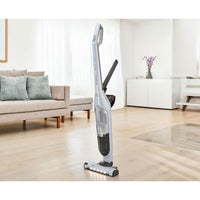 Bosch BBH3ALL28 Wireless broom vacuum cleaner 2N1 and Flexxo multifunction - 2 speeds - 28 V - 55 min of autonomy - Metallic white