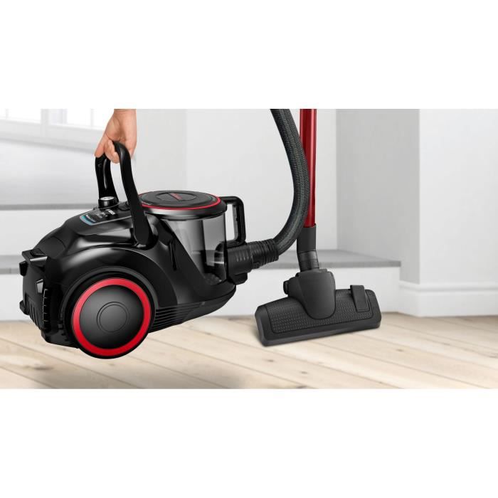 Bosch bgs41pow1 bagless vacuum cleaner - Propower - black - 700W - 72 dB - HEPA 13 - 10m - 2.4L