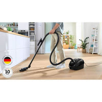 Bosch GL38 Black - vacuum cleaner Bag - 600 W - 79 DB - (H) EPA - 10m - 4 L Bag - Power variator