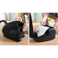 Bosch GL38 Black - vacuum cleaner Bag - 600 W - 79 DB - (H) EPA - 10m - 4 L Bag - Power variator