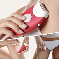 BRAUN EPILATOR SE 3410-20 tweezers-System soft lift tips-Continuous feeding-Shaving head-Accessory trimmer