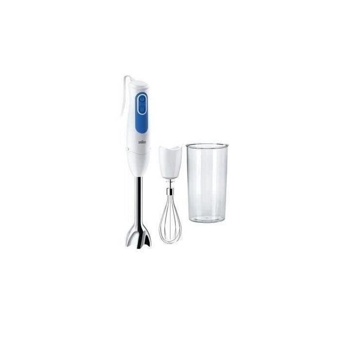 BRAUN Mixer - MQ3005WH Cream - 750 W - White - Blue