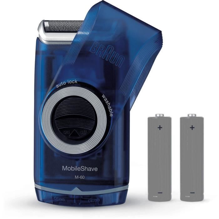 Braun Portable Shaver M60b PocketGo MobileShave