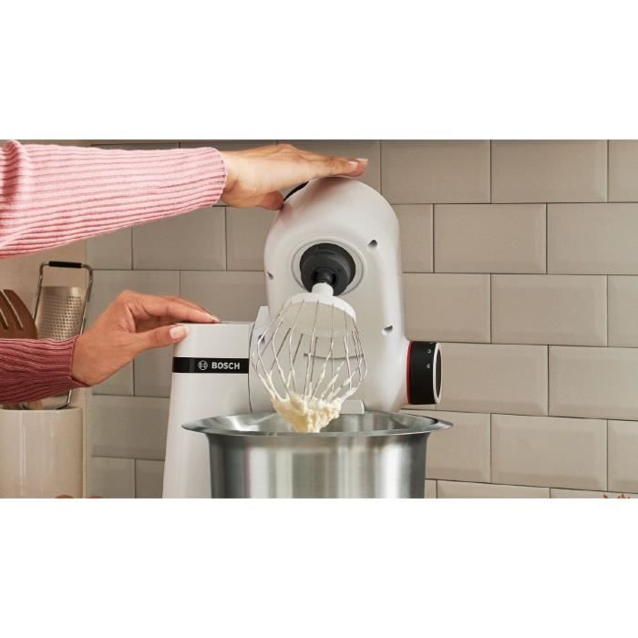 Compact and multifunction pastry robot KITCHEN MACHINE BOSCH Serie 2 - 700W - 3.8L - White