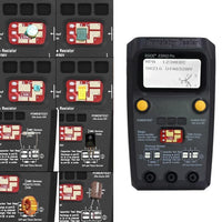 Transistor Tester, vielseitige Funktionalität, LCD-Anzeige