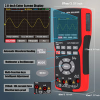 Digitalt oscilloskop multimeter, Real-time sampling rate, True RMS