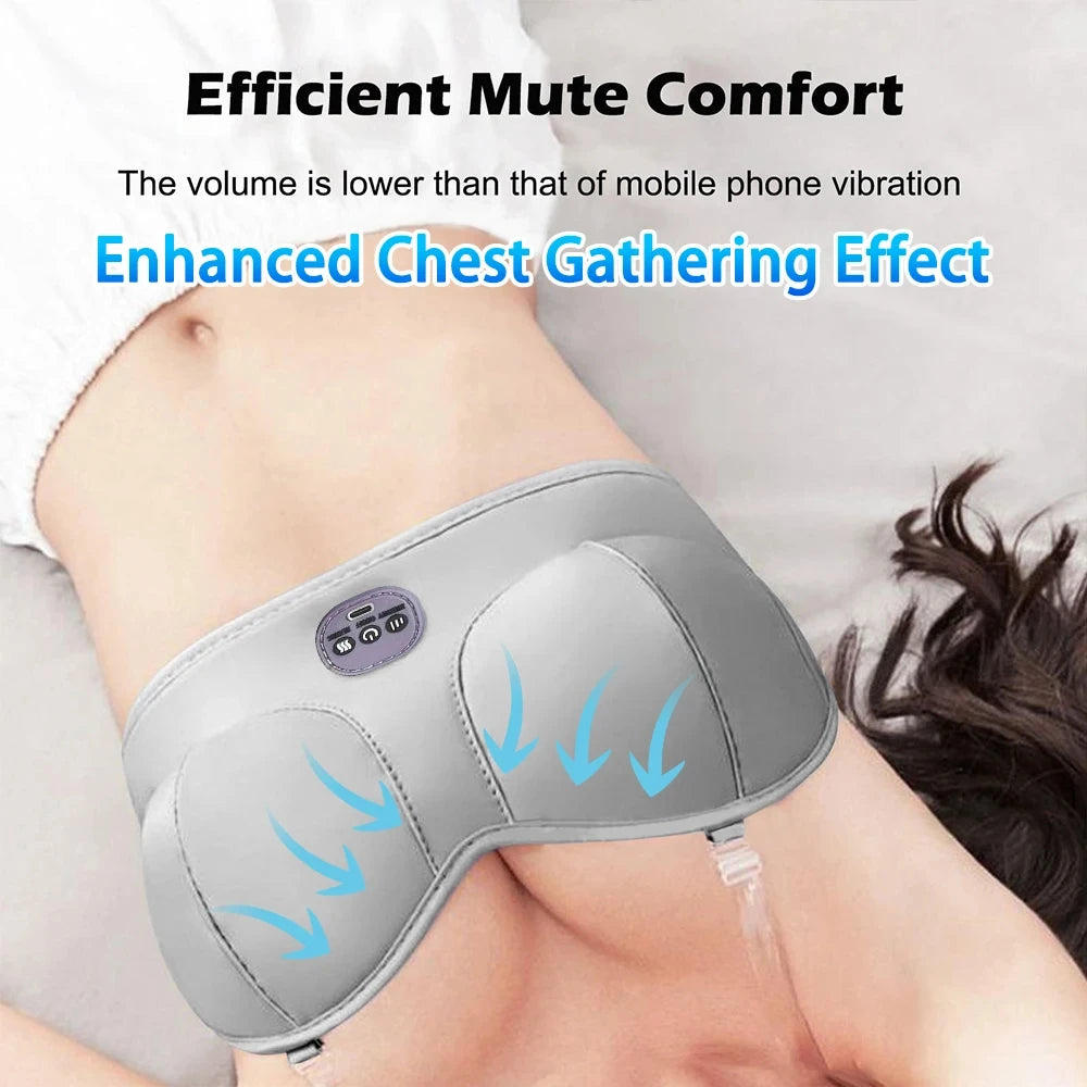 Breast Massage Bra, Electric Vibration, Infrared Heating