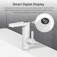 Water Heater, 2 in 1 Basin Faucet, Tankless