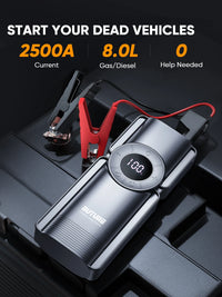 Jump Starter, 150PSI Air Compressor, 20000mAh Power Bank