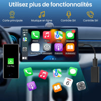 CarPlay kabelloser Adapter, Plug-and-Play, OEM-Kompatibilität mit Kabelverbindung