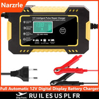 Batterioplader, 12V, Intelligent Opladning