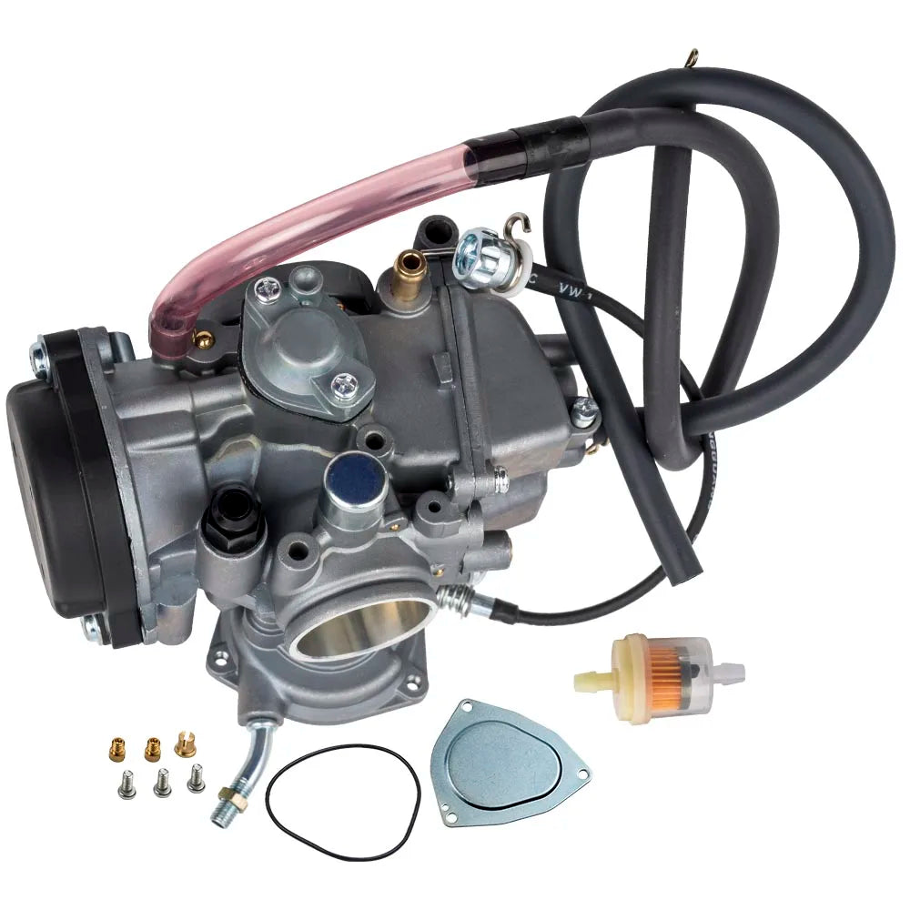 Carburetor Carb, Compatible with Yamaha Wolverine 450, Grizzly Kodiake YFM 400