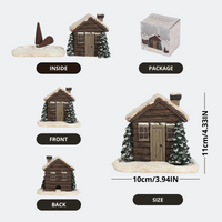 CozyHouse™ - Blockhaus Räuchergefäß + 2 GRATIS Räucherkegeln [Letzter Tag Rabatt] 4