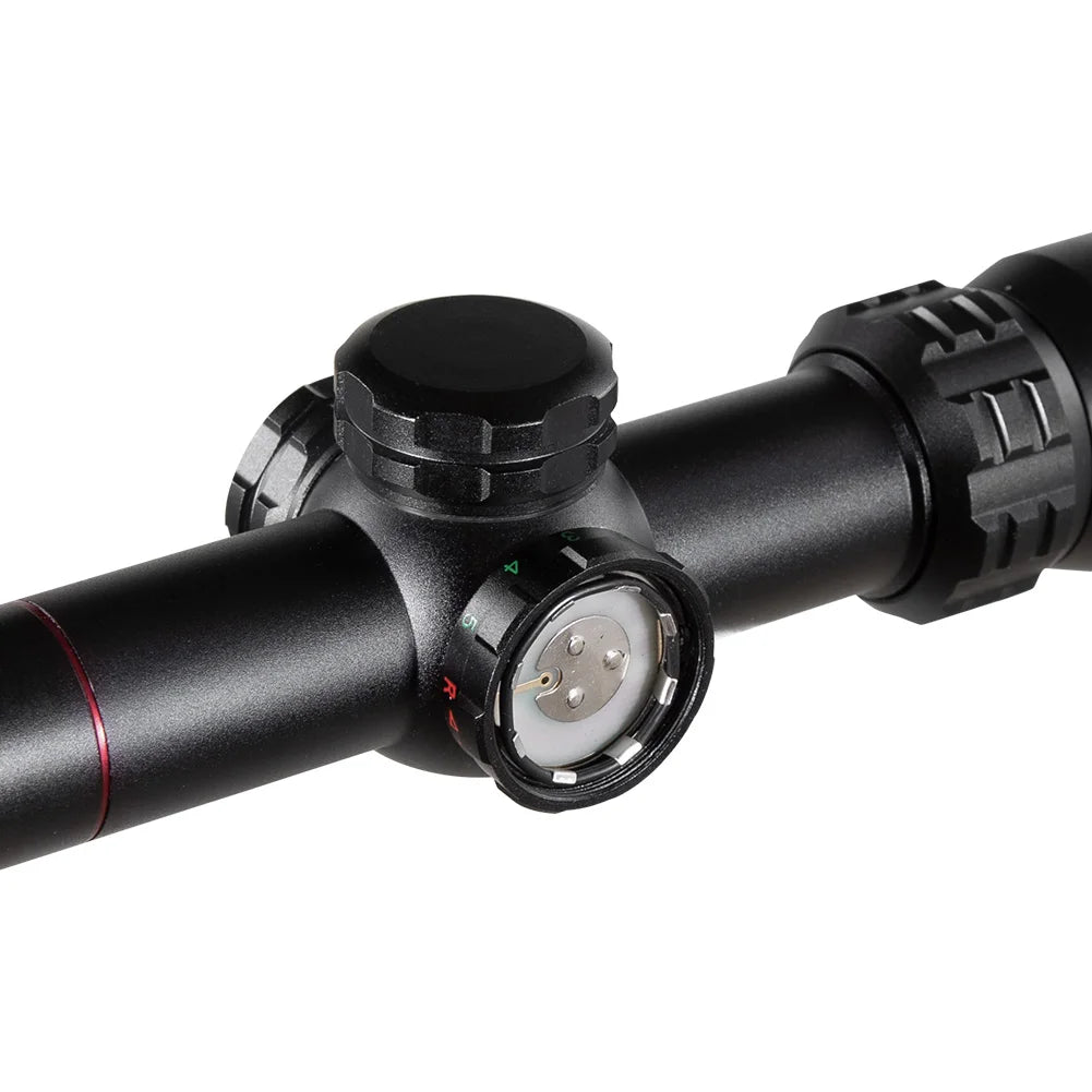 Rifle Scope, IR Illuminated, Military Dot