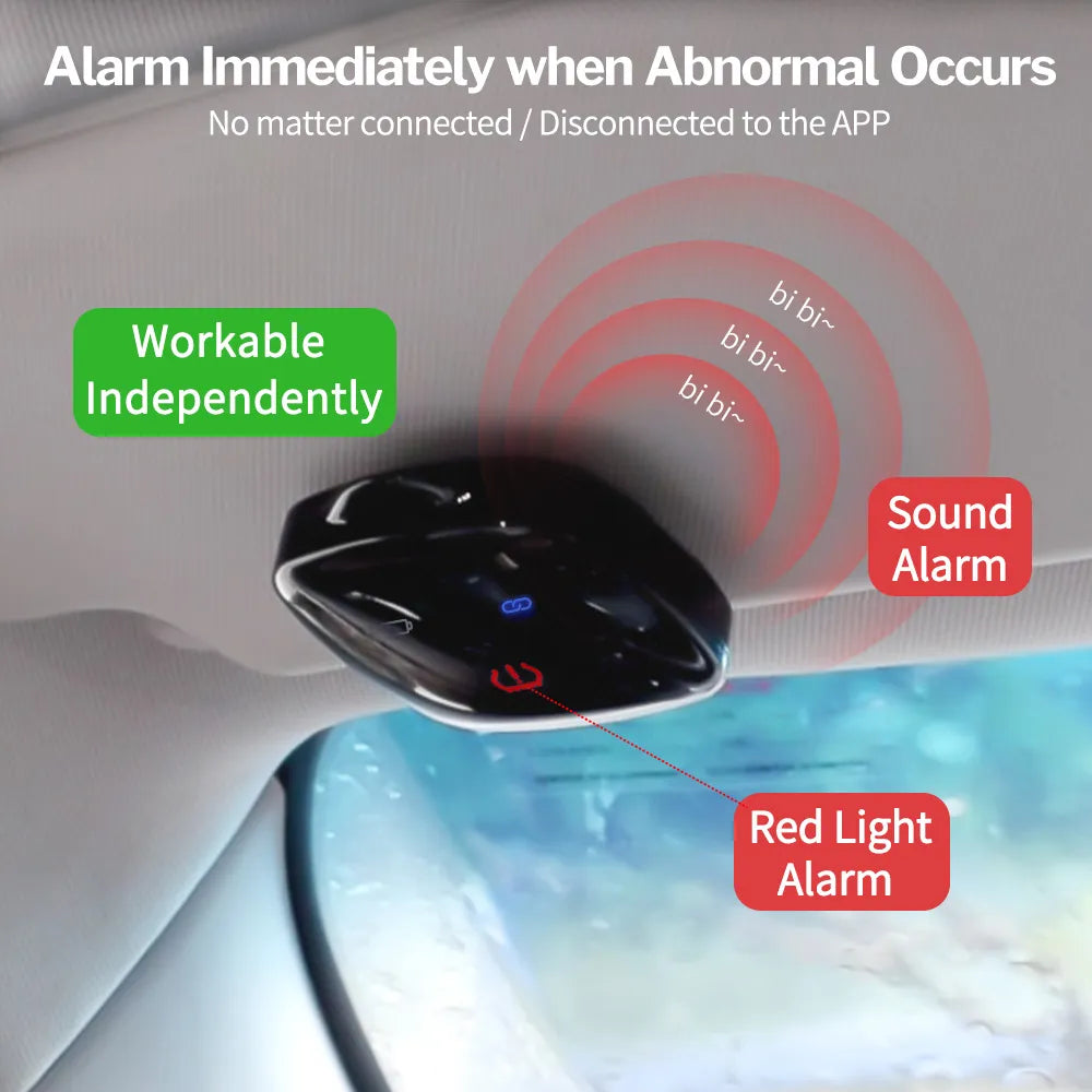 Däcktrycksövervakningssystem, Android iOS Bluetooth-kompatibelt, TMPS-sensor BLE-kontroll