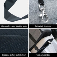 Honden autostoel, draagbaar en perfect voor kleine huisdieren