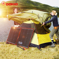 Panou solar portabil pliabil, iesire 18V, design flexibil