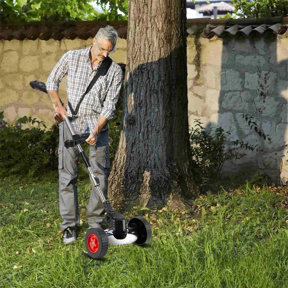 Grass Trimmer, Cordless Operation, Adjustable Cutting Height