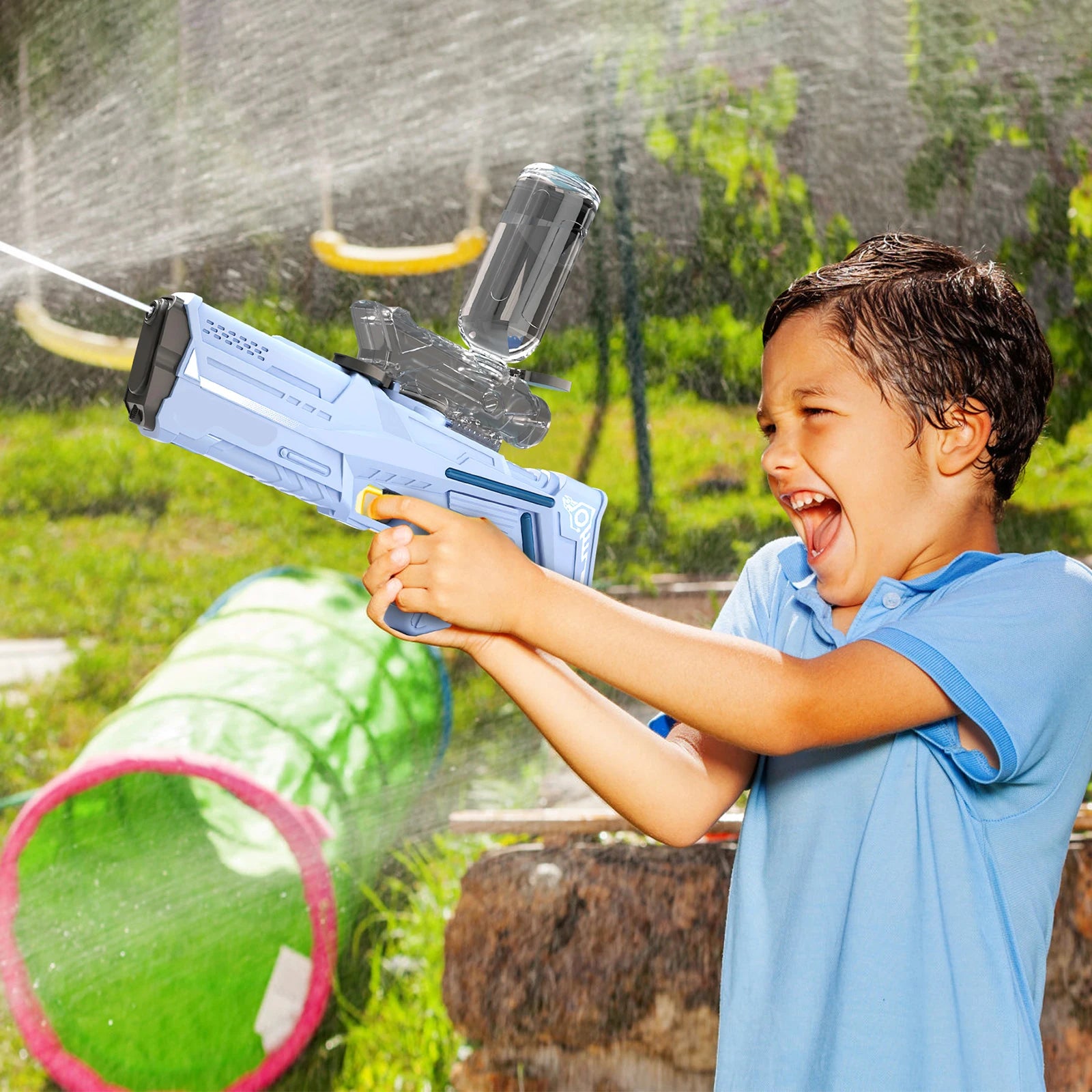 Wasserpistolen, Hochdruckausbruch, Automatisches Wassersprühen