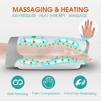 Masaj de mână, compresă caldă încălzită, ameliorarea durerii de artrită