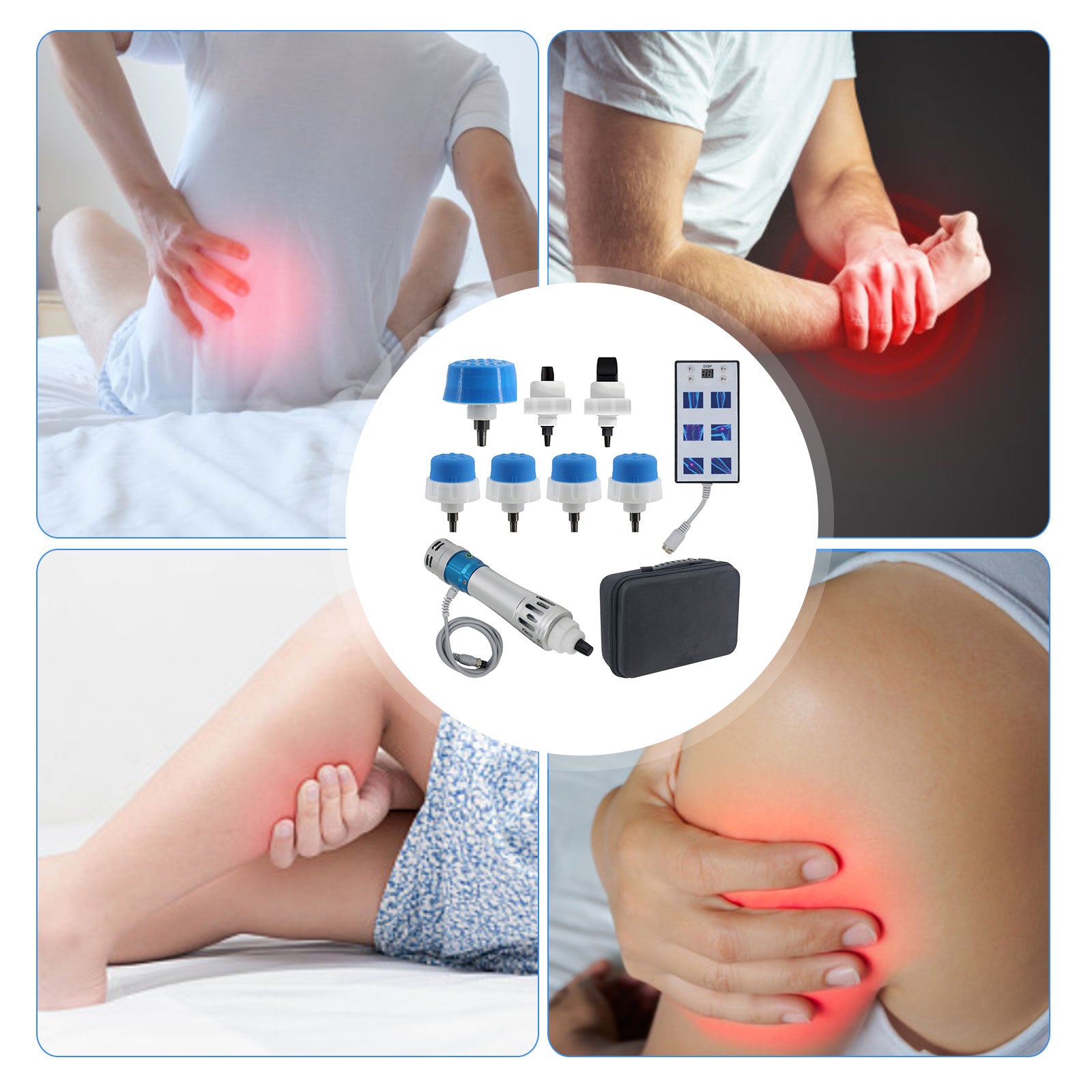 Shockwave Therapy Machine, ED Pain Relief, Physiotherapy Treatment