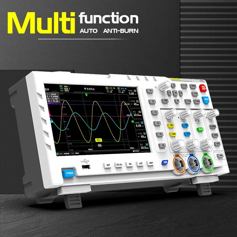 Digital Oscilloscope, Dual Channel Input, 100MHz Bandwidth