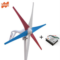 Windturbinegenerator, 400W vermogensopbrengst, geschikt voor thuisgebruik.