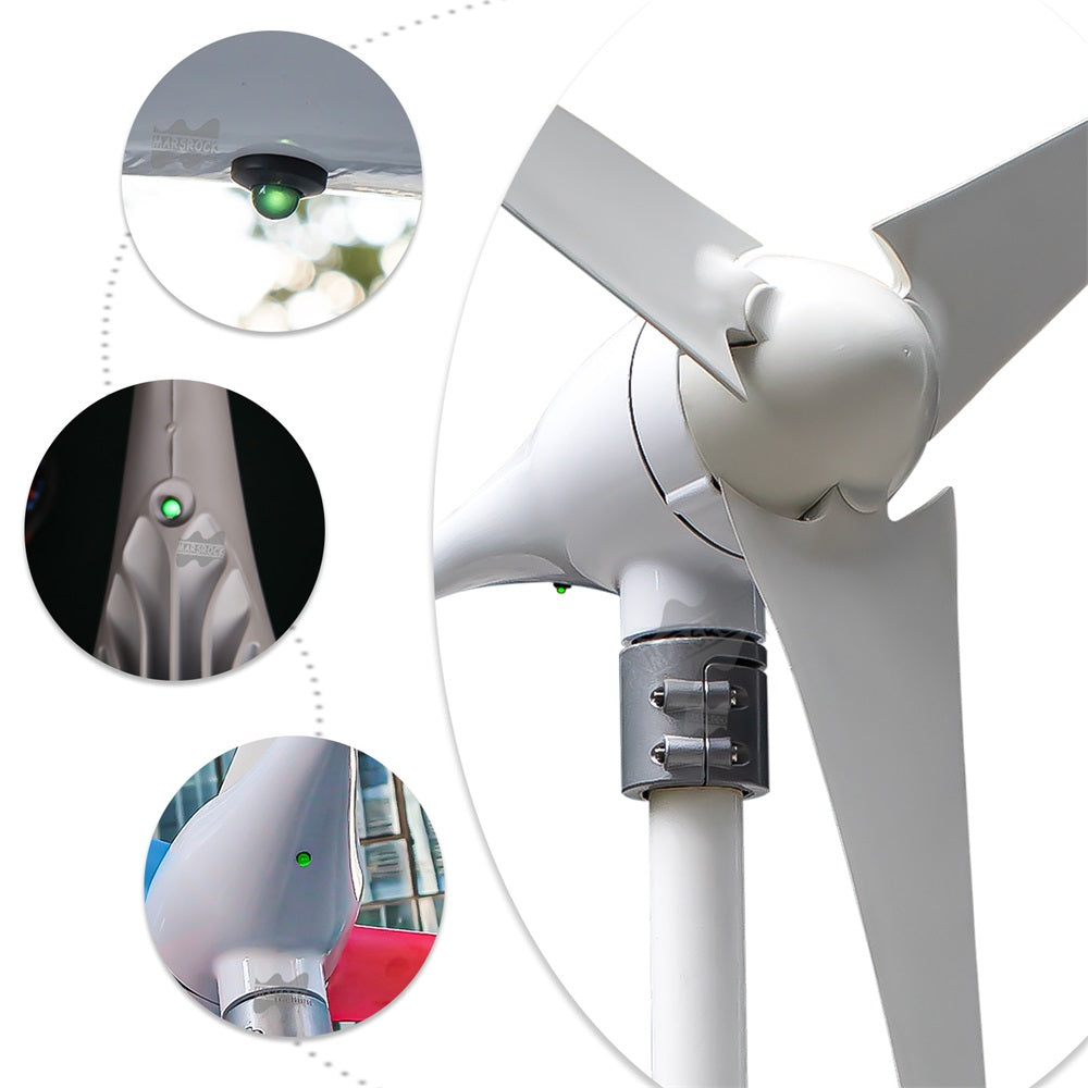 Windkraftanlage, 400W Leistung, geeignet für den Hausgebrauch
