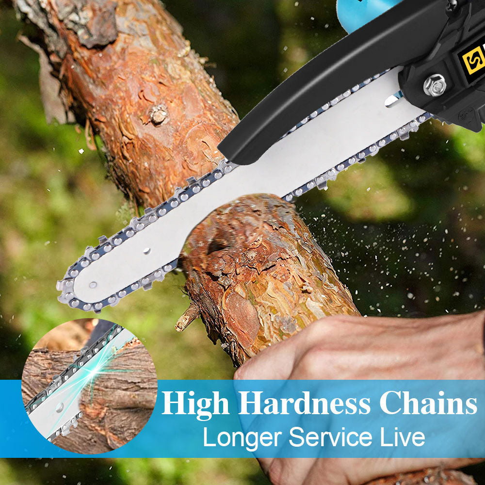 Brushless Chain Saw, Cordless, Handheld