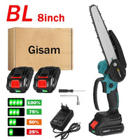 Electric Chainsaw, 8 Inch, Rechargeable