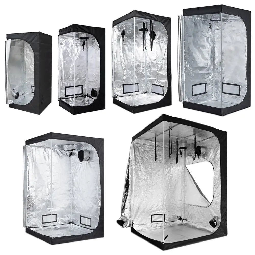 Grow Tent Kit, verschiedene Größenoptionen, Kohlefaserfilter