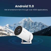 Mini LED Projector, Android 110 Support, 4K Full HD Resolution