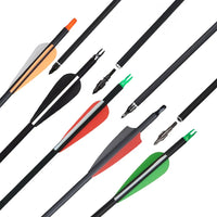 Carbon Arrows, Mixed Set, TPU Feathers