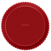 TEFAL Delibake pie plate in steel - Ø 30 cm - Red and gray - Removable bottom