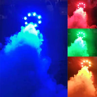 LED Smoke Machine, 500W Power, Wireless Remote Control