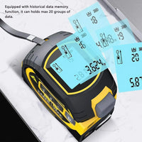 Laser Distance Meter, Digital Measurement, Stainless Steel Construction