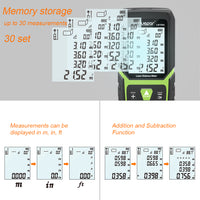 Laser Rangefinder, Ecran LCD retroiluminat, Baterie Li-ion