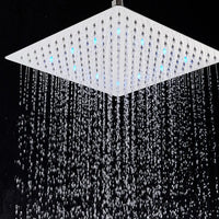 LED-Regenduschkopf, Farbwechsel bei Temperatur, ultradünnes Design