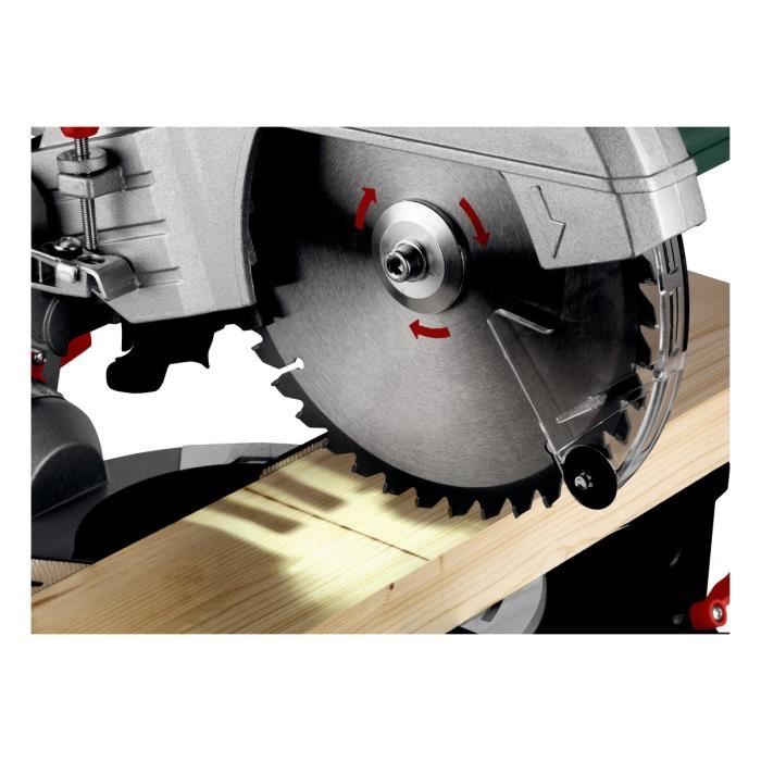 Radial miter saw - METABO - KGS305M - precision cut line LED - 613305000 - model 2023