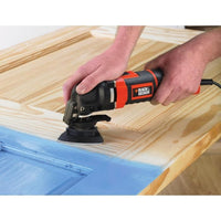 Black+Decker Multifunctional Tool Oscillatory Wired 300 W MT300KA-QS delivered in box with 11 accessories